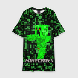 Детское платье MINECRAFT CREEPER