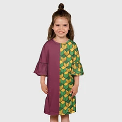 Платье клеш для девочки ГИЮ ТОМИОКА, цвет: 3D-принт — фото 2