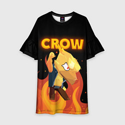 Детское платье BRAWL STARS CROW