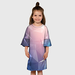Платье клеш для девочки ЭЛЕМЕНТЫ СВЕТА, цвет: 3D-принт — фото 2