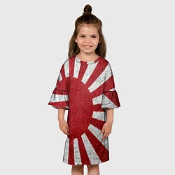 Платье клеш для девочки ЯПОНИЯ ГРАНЖ, цвет: 3D-принт — фото 2