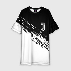 Платье клеш для девочки JUVENTUS, цвет: 3D-принт