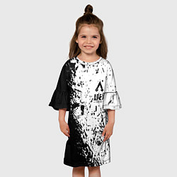 Платье клеш для девочки Apex Legends, цвет: 3D-принт — фото 2