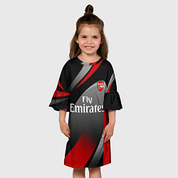 Платье клеш для девочки ARSENAL UNIFORM, цвет: 3D-принт — фото 2