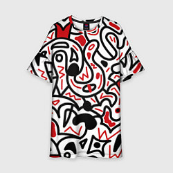 Детское платье Африканский хаос