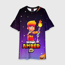 Детское платье BRAWL STARS AMBER