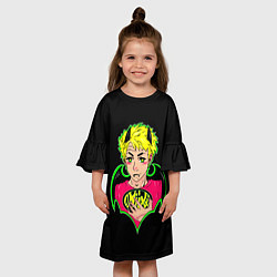 Платье клеш для девочки OniixxOneSergo, цвет: 3D-принт — фото 2
