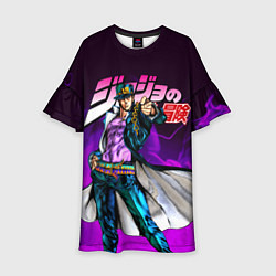 Платье клеш для девочки JOJOS BIZARRE ADVENTURE, цвет: 3D-принт