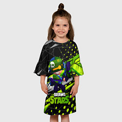 Платье клеш для девочки Smuggler Penny Контрабандистка, цвет: 3D-принт — фото 2