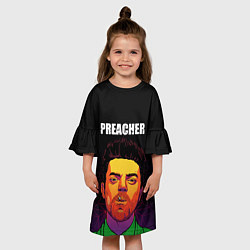 Платье клеш для девочки PREACHER Джесси Z, цвет: 3D-принт — фото 2