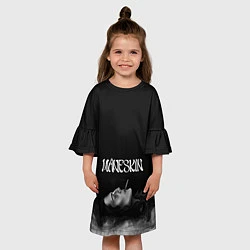 Платье клеш для девочки Дамиано Давид Монэскин Z, цвет: 3D-принт — фото 2