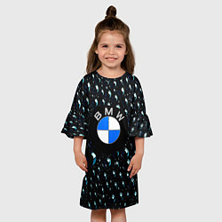 Платье клеш для девочки BMW Collection Storm, цвет: 3D-принт — фото 2