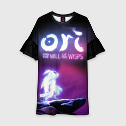 Платье клеш для девочки Ori and the Will of the Wisps, цвет: 3D-принт
