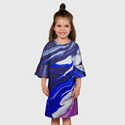 Платье клеш для девочки Прозрение, цвет: 3D-принт — фото 2