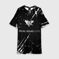 Платье клеш для девочки Velial Squad, цвет: 3D-принт
