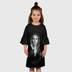Платье клеш для девочки Adele Icon, цвет: 3D-принт — фото 2