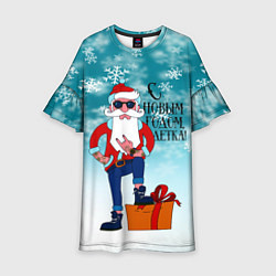 Детское платье Hipster Santa 2022
