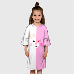 Платье клеш для девочки Усами - Danganronpa, цвет: 3D-принт — фото 2
