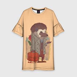 Детское платье Городской ёж