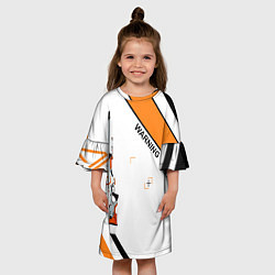 Платье клеш для девочки AWP Азимов Azimov, цвет: 3D-принт — фото 2
