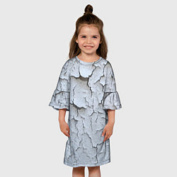 Платье клеш для девочки Vanguard plaster 2022, цвет: 3D-принт — фото 2