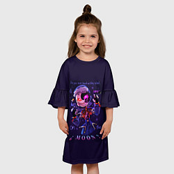 Платье клеш для девочки Five Nights at Freddys: Security Breach - воспитат, цвет: 3D-принт — фото 2