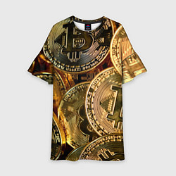 Детское платье Биткойны