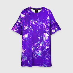 Платье клеш для девочки Psychedelic abstract, цвет: 3D-принт