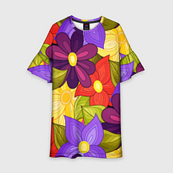 Детское платье MULTICOLORED PANSIES