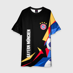 Детское платье Bayern munchen Sport - цветные геометрии