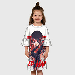 Платье клеш для девочки Ип Ман - Ip Man, цвет: 3D-принт — фото 2