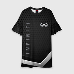 Детское платье Infiniti абстракция карбон