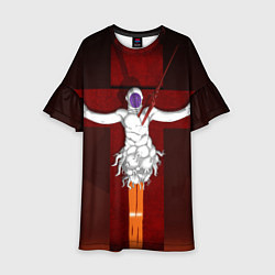 Платье клеш для девочки Evangelion Lilith, цвет: 3D-принт