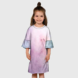 Платье клеш для девочки Изнутри, цвет: 3D-принт — фото 2
