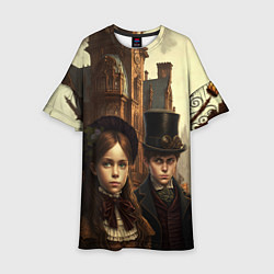 Детское платье Victorian boy and girl