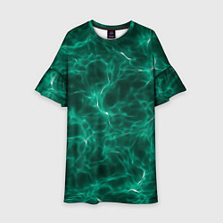 Детское платье Текстура воздушных частиц