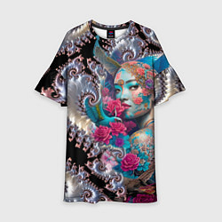 Детское платье Japanese beauty - irezumi