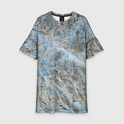 Детское платье Паутина белая