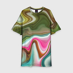 Детское платье Color waves