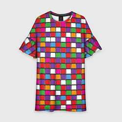 Детское платье Color cubes