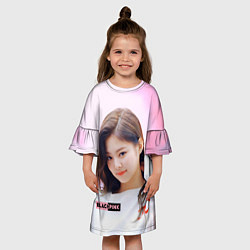 Платье клеш для девочки Jennie solo, цвет: 3D-принт — фото 2