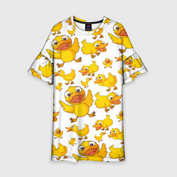 Детское платье Yellow ducklings