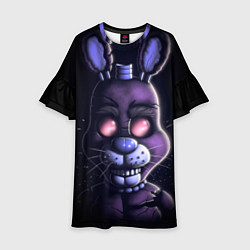 Платье клеш для девочки Five Nights at Freddys Bonnie, цвет: 3D-принт