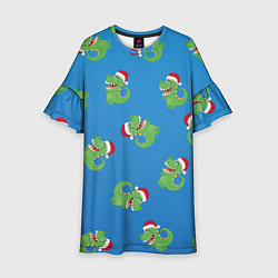 Детское платье Новогодний дракончик