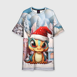 Детское платье Маленький дракончик 2024 год