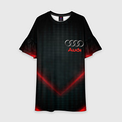 Детское платье Audi stripes neon