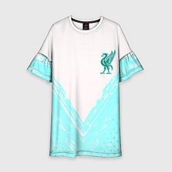 Детское платье Liverpool logo texture fc