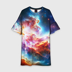 Детское платье The cosmic nebula