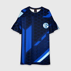 Детское платье Schalke 04 sport geometry