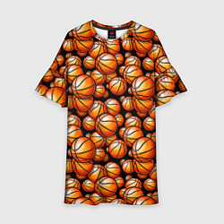 Детское платье Баскетбольные мячики